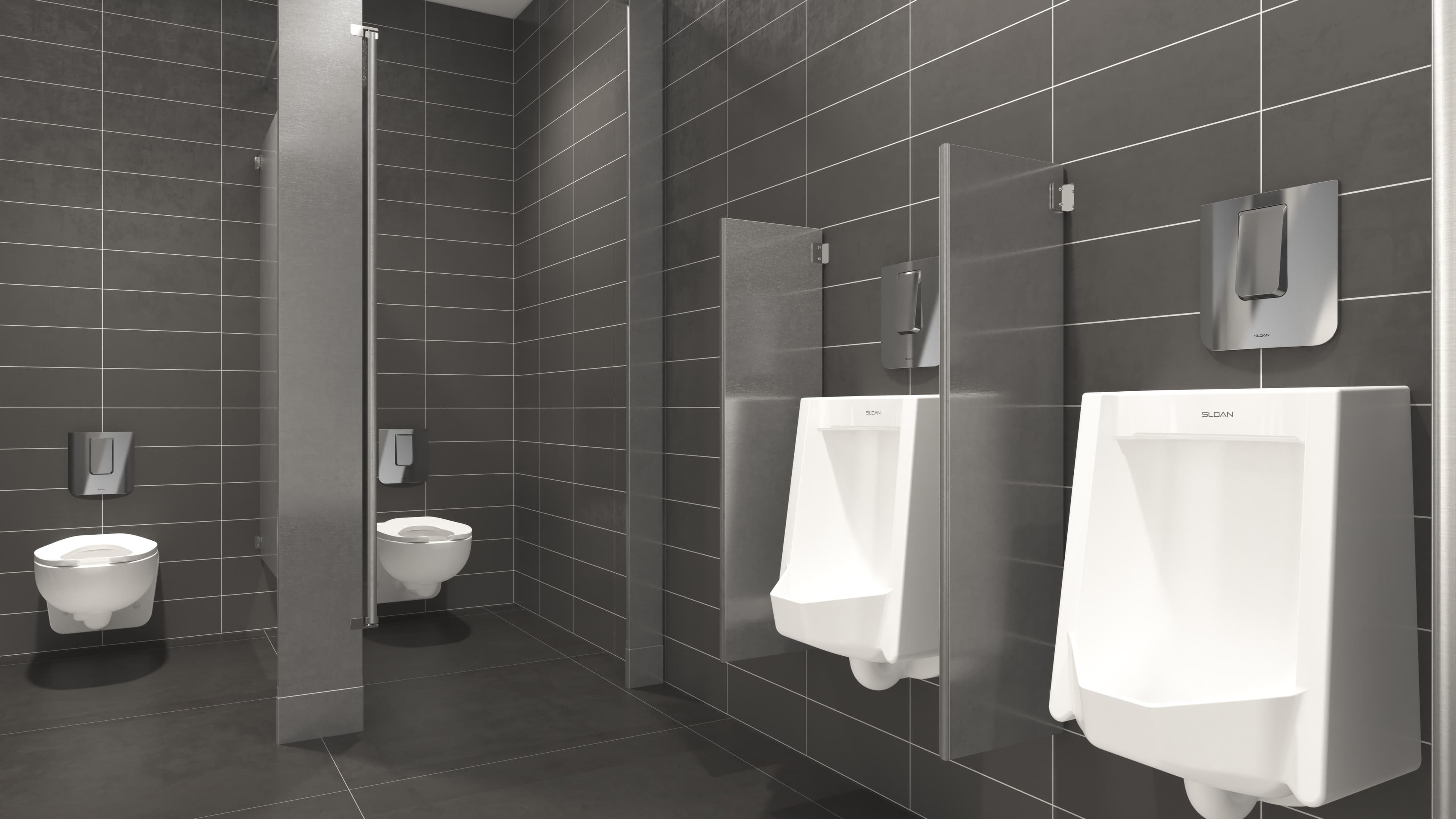 CX Manual Flushometer Polished Chrome