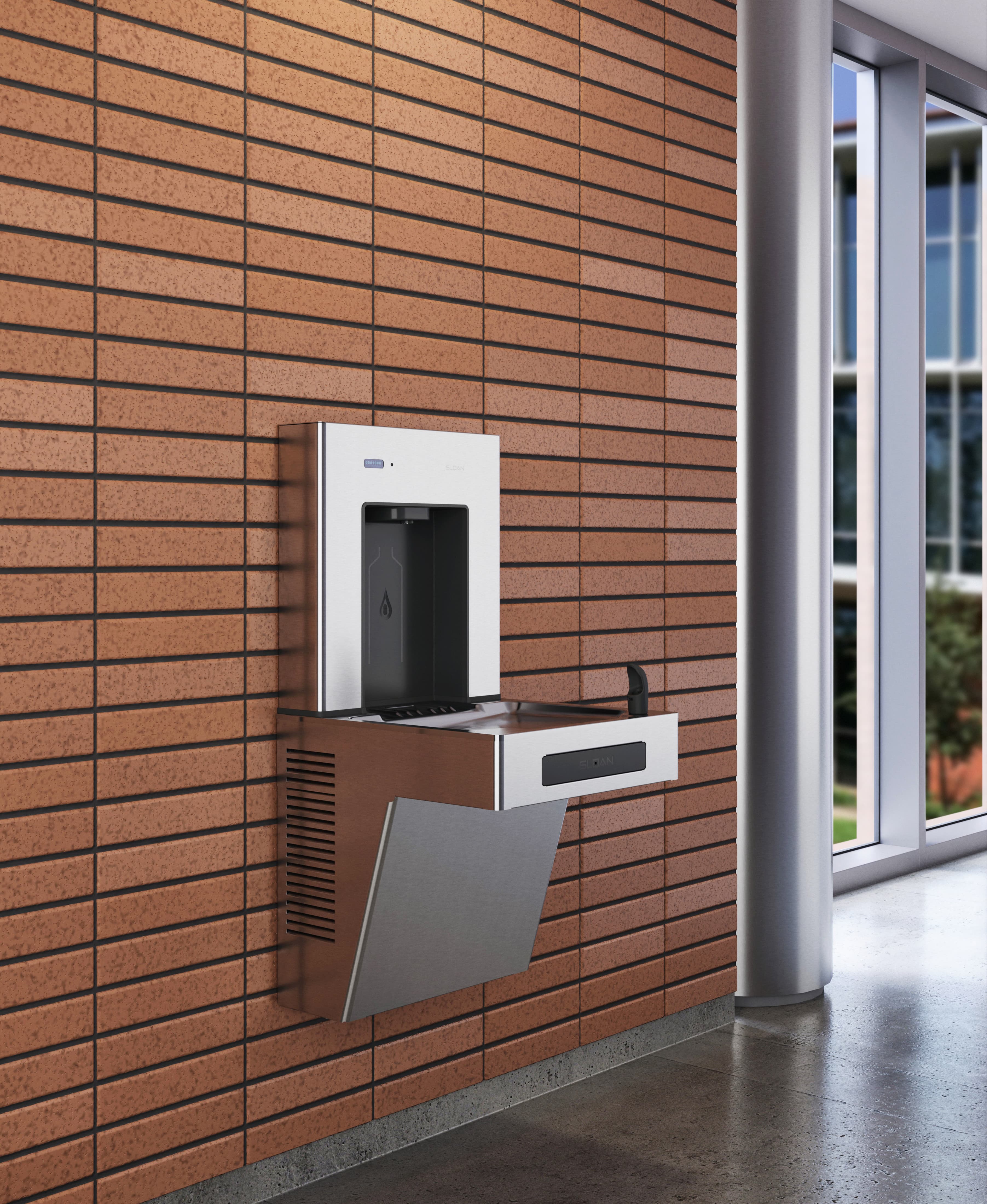 DropSpot™ Bottle Fillers and Water Coolers in Higher Education Setting