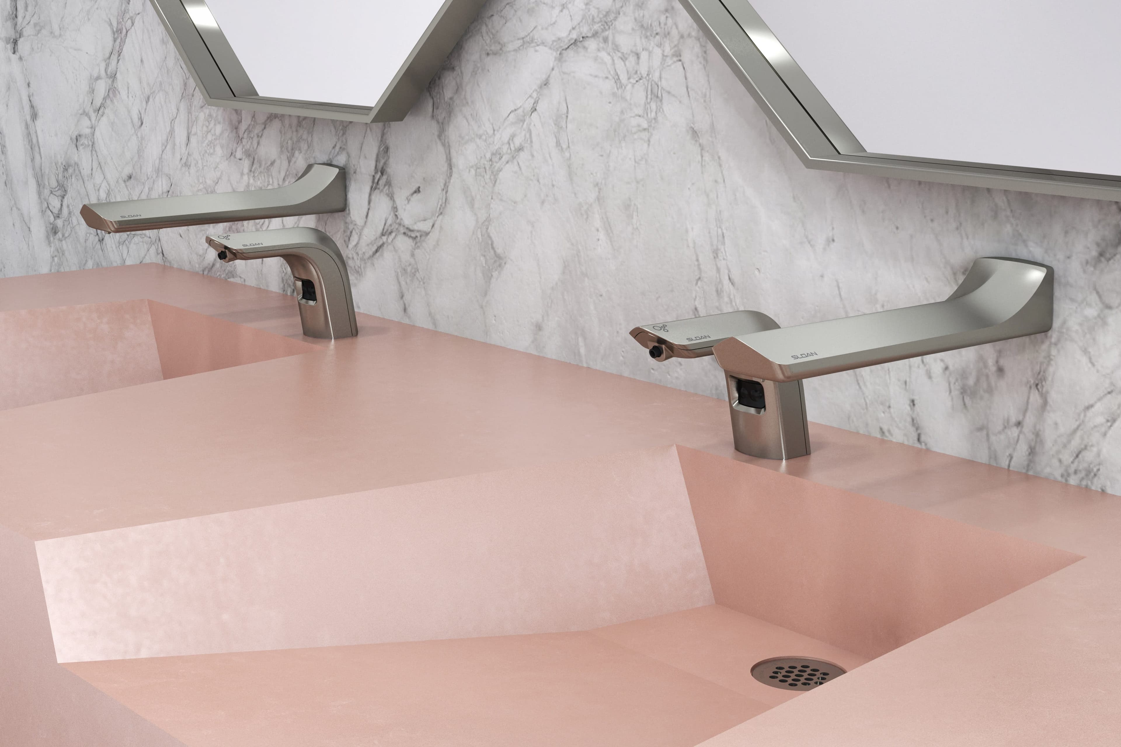 Classic Restaurant Restroom