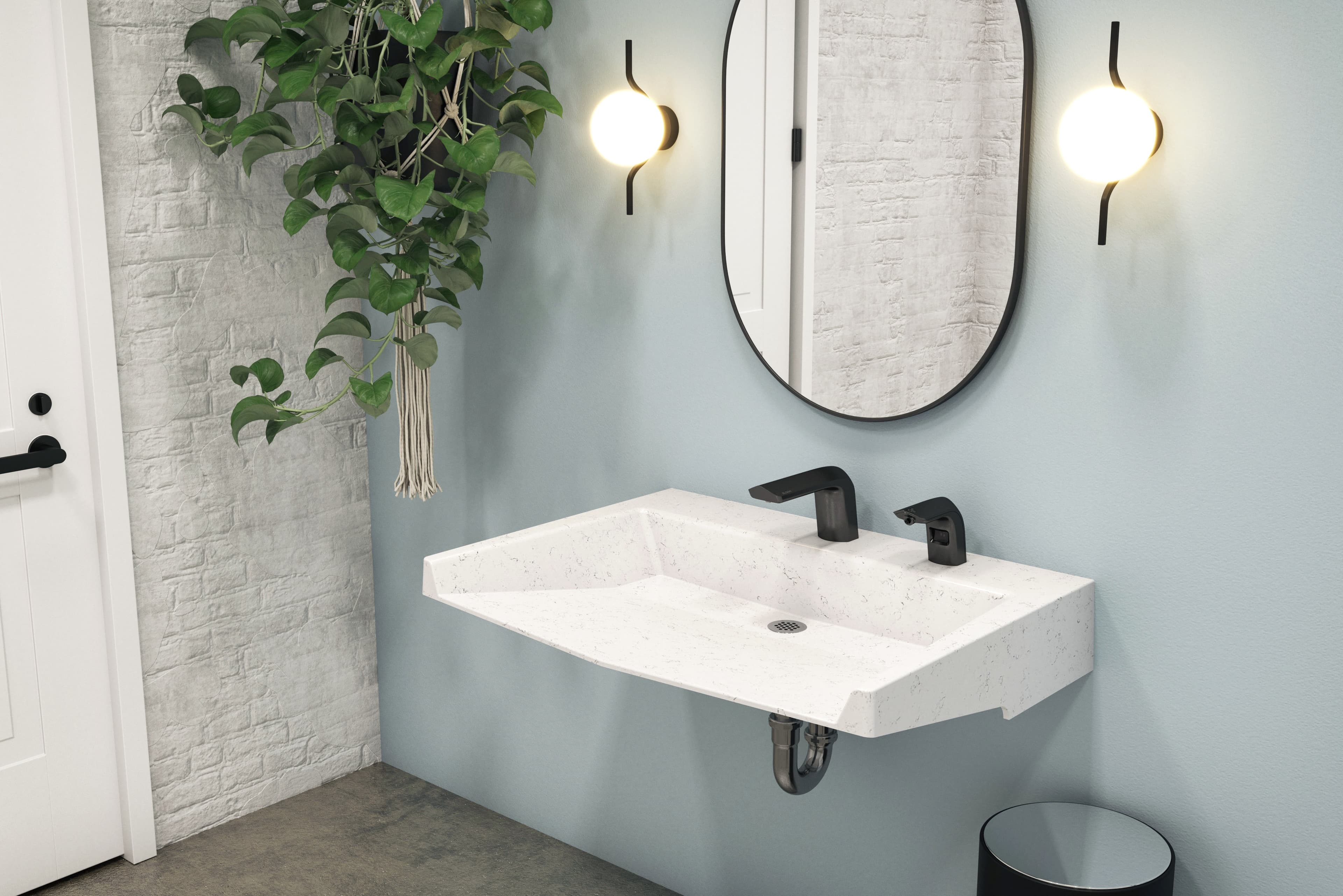 SloanStone® Arrowhead with Clark Street® Fixtures