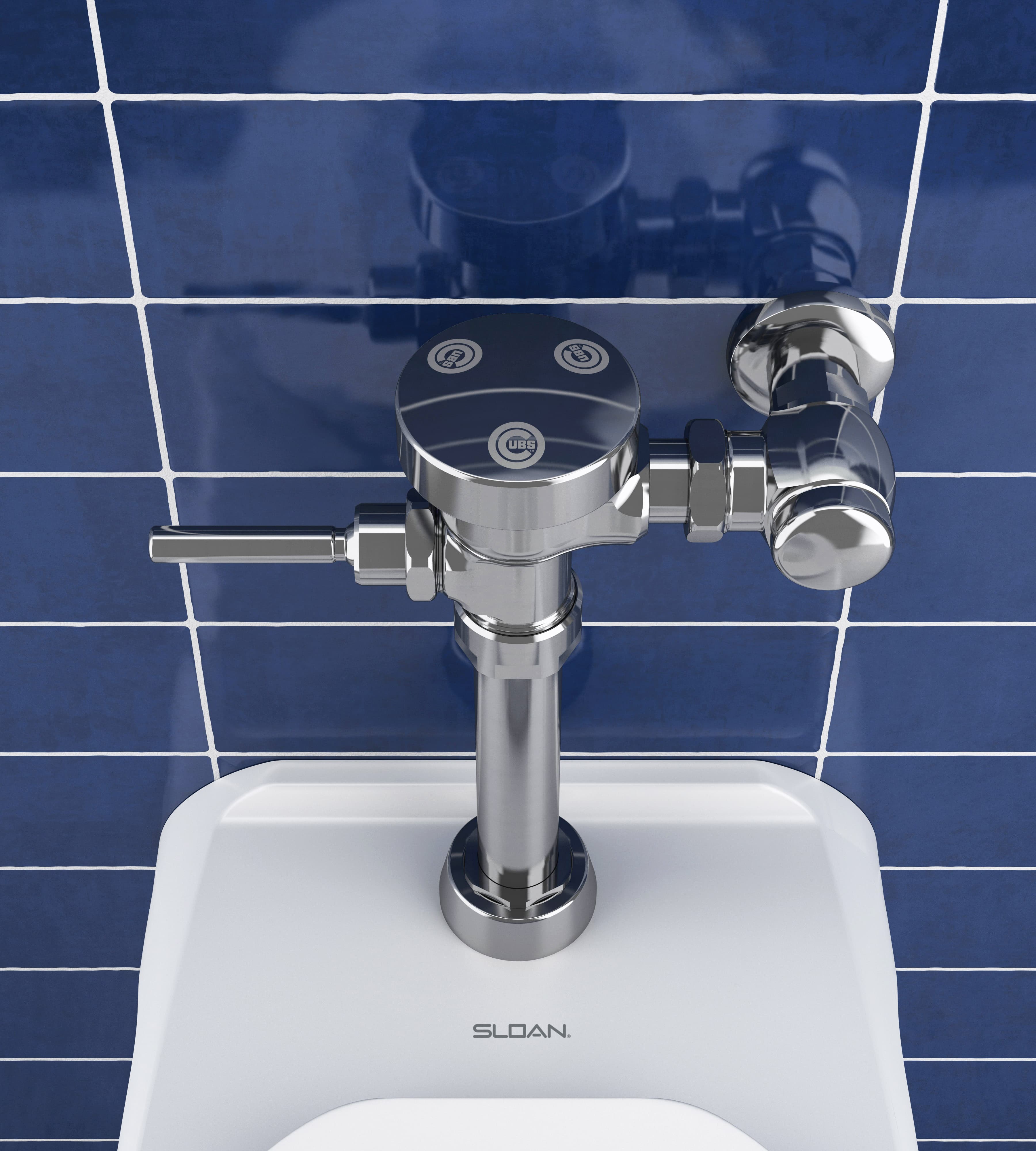 Engravings Cubs Clubhouse Flushometer