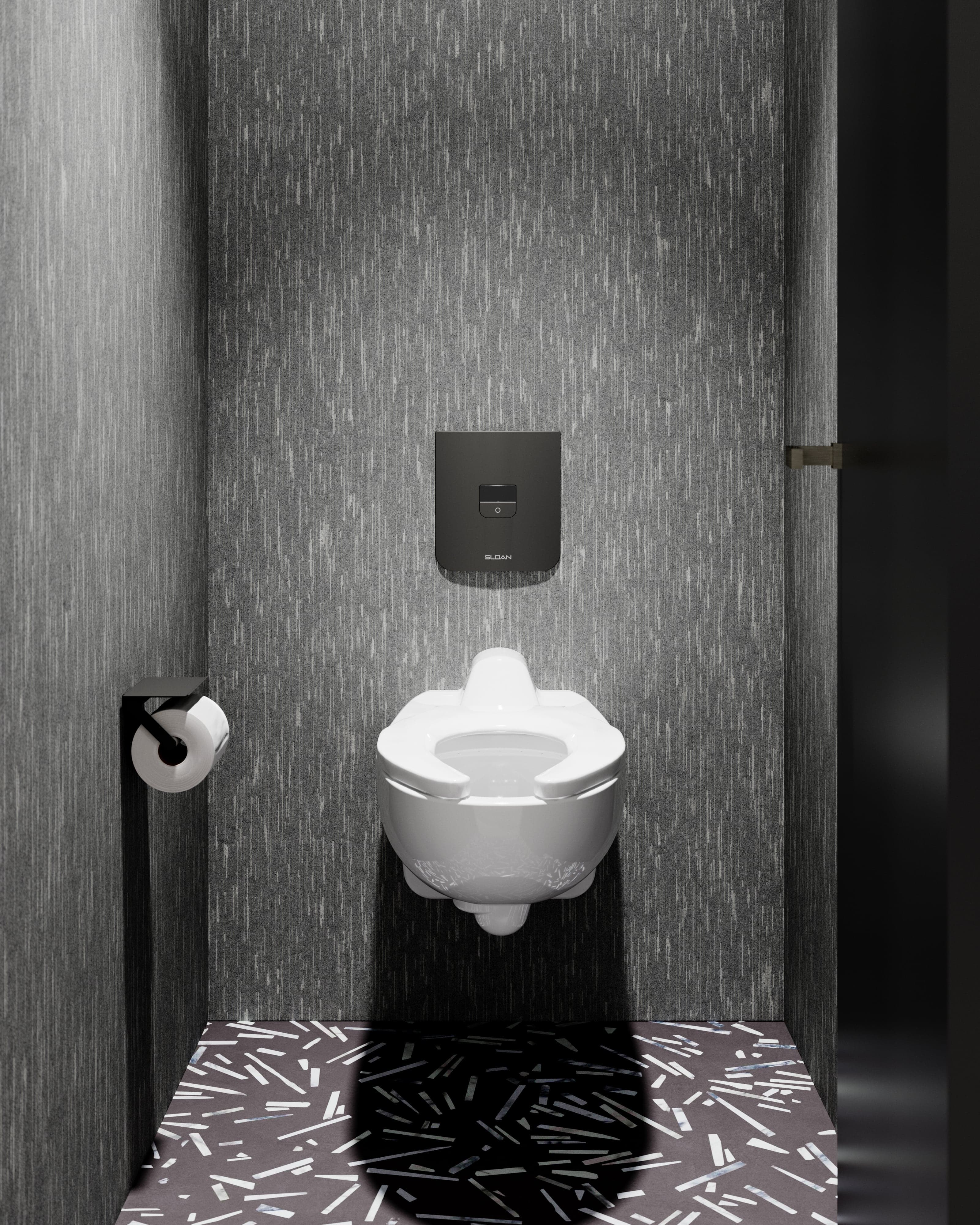 Clark Street Water Closet Stall