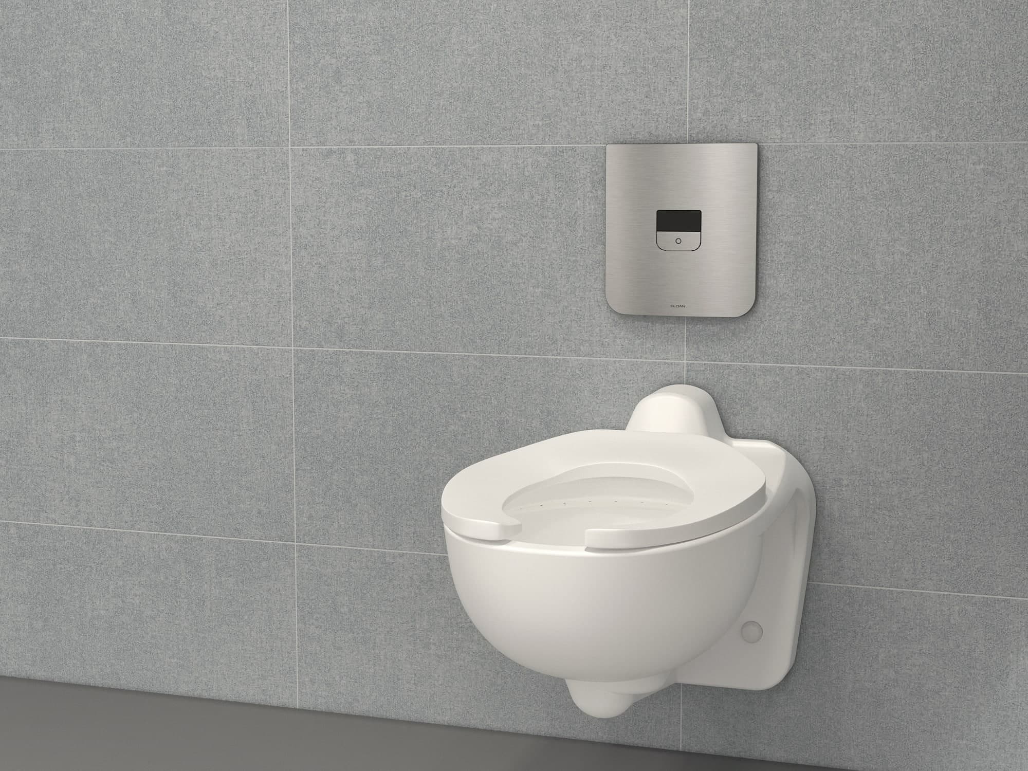 The Sloan CX Flushometer - The concealed flushometer everyone will get behind.