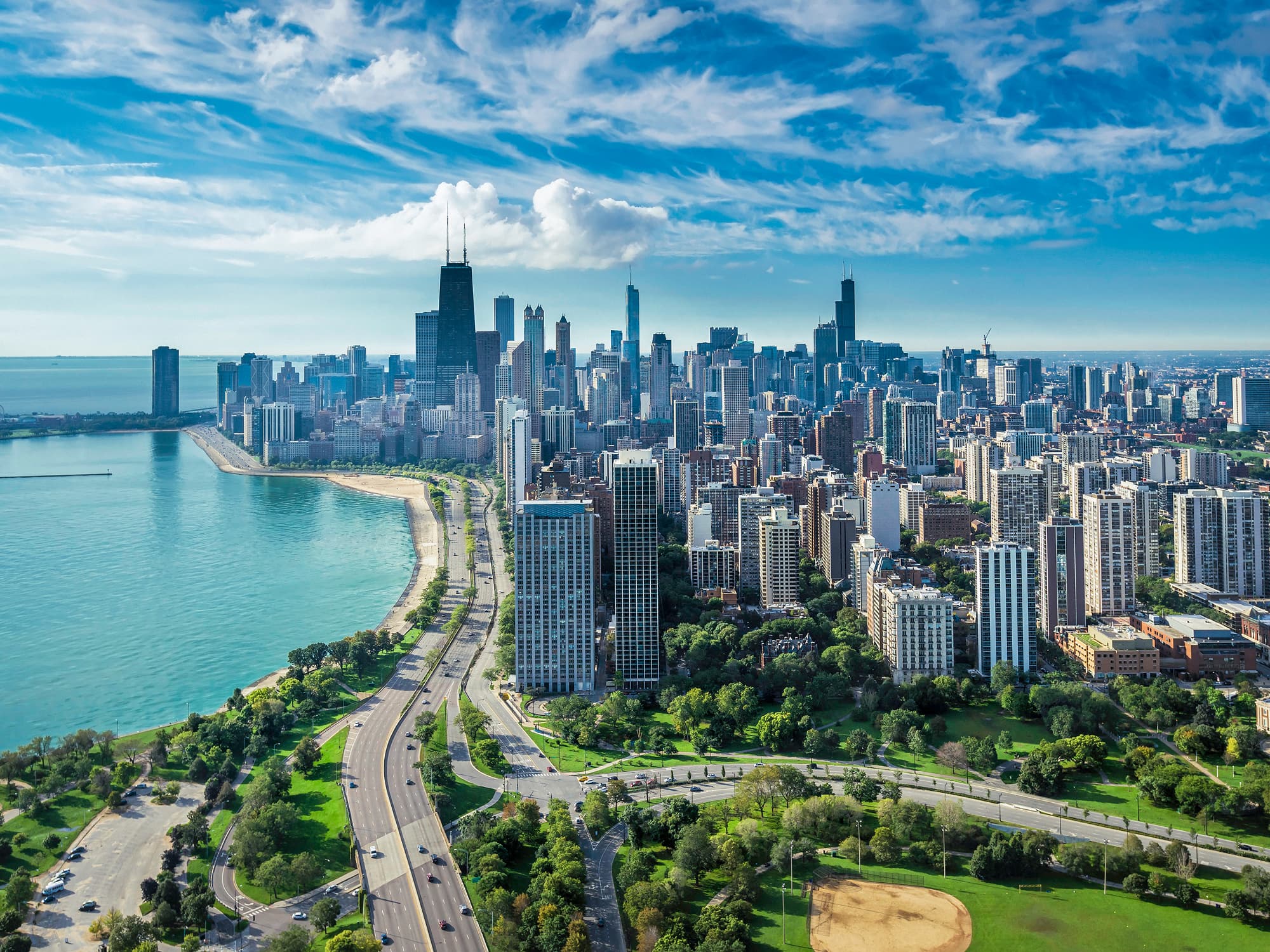 Chicago, the most beautiful skyline in the greatest city in the world 