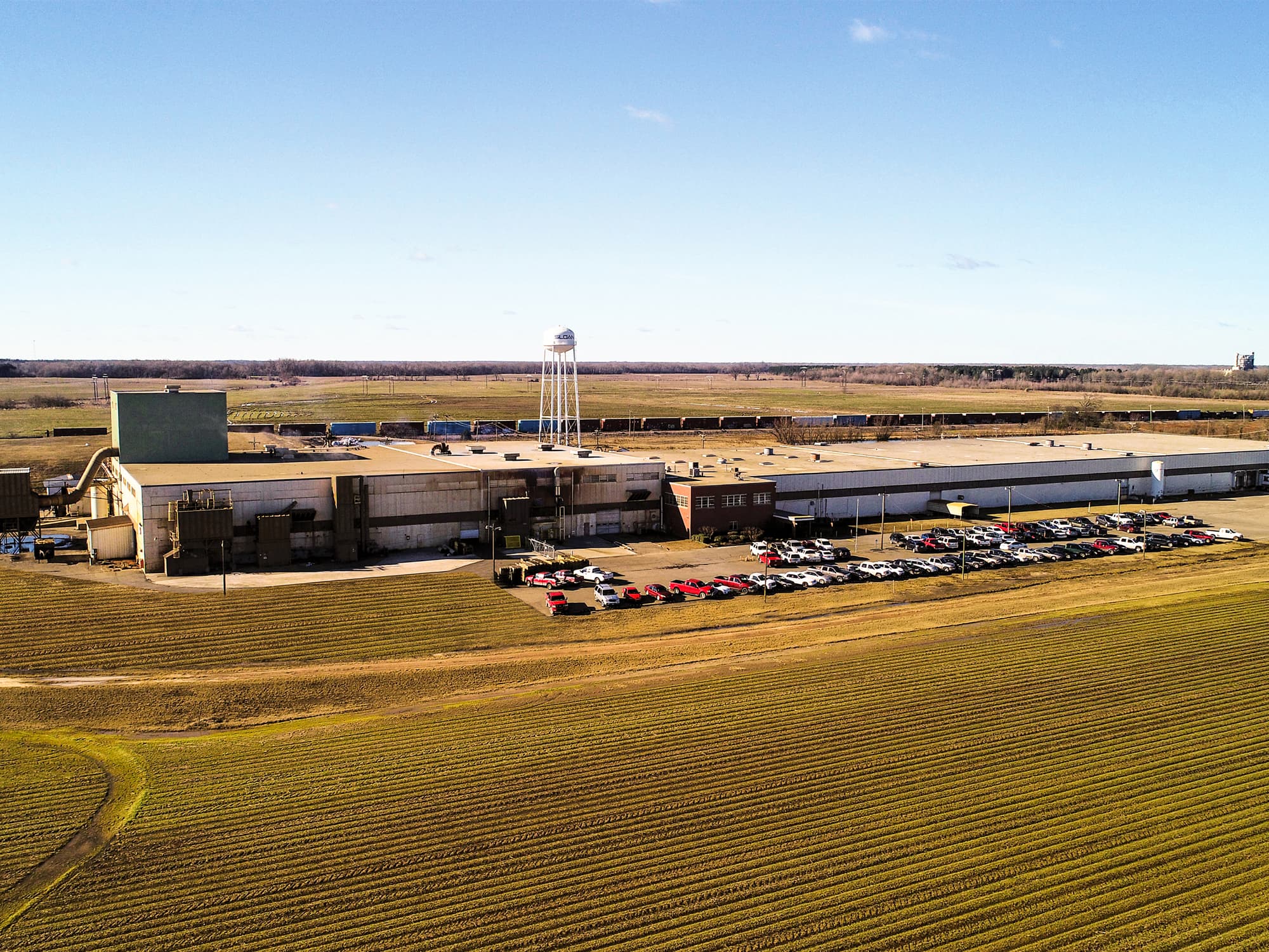 Exterior sloan foundry building