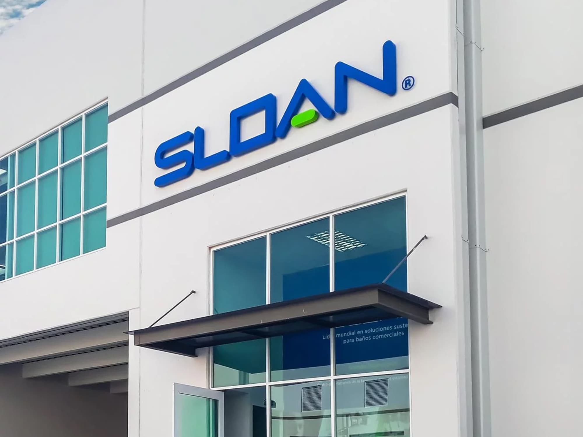 Exterior of Sloan mexico office building