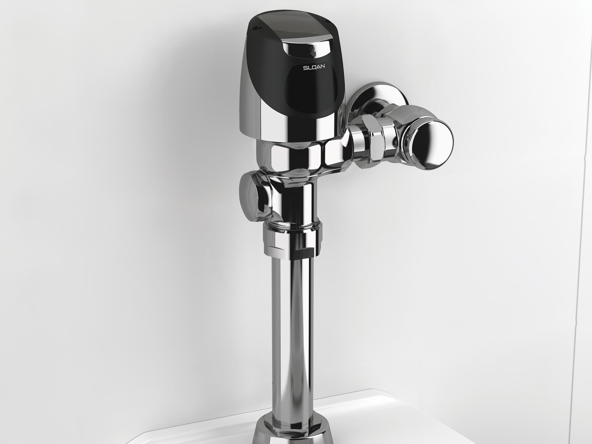 Solis 1.1gpf Flushometer and Water Closet Combo