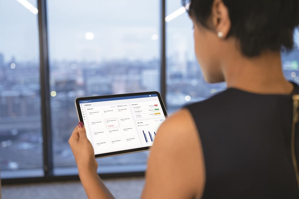 SC Argus Pro interface on an iPad