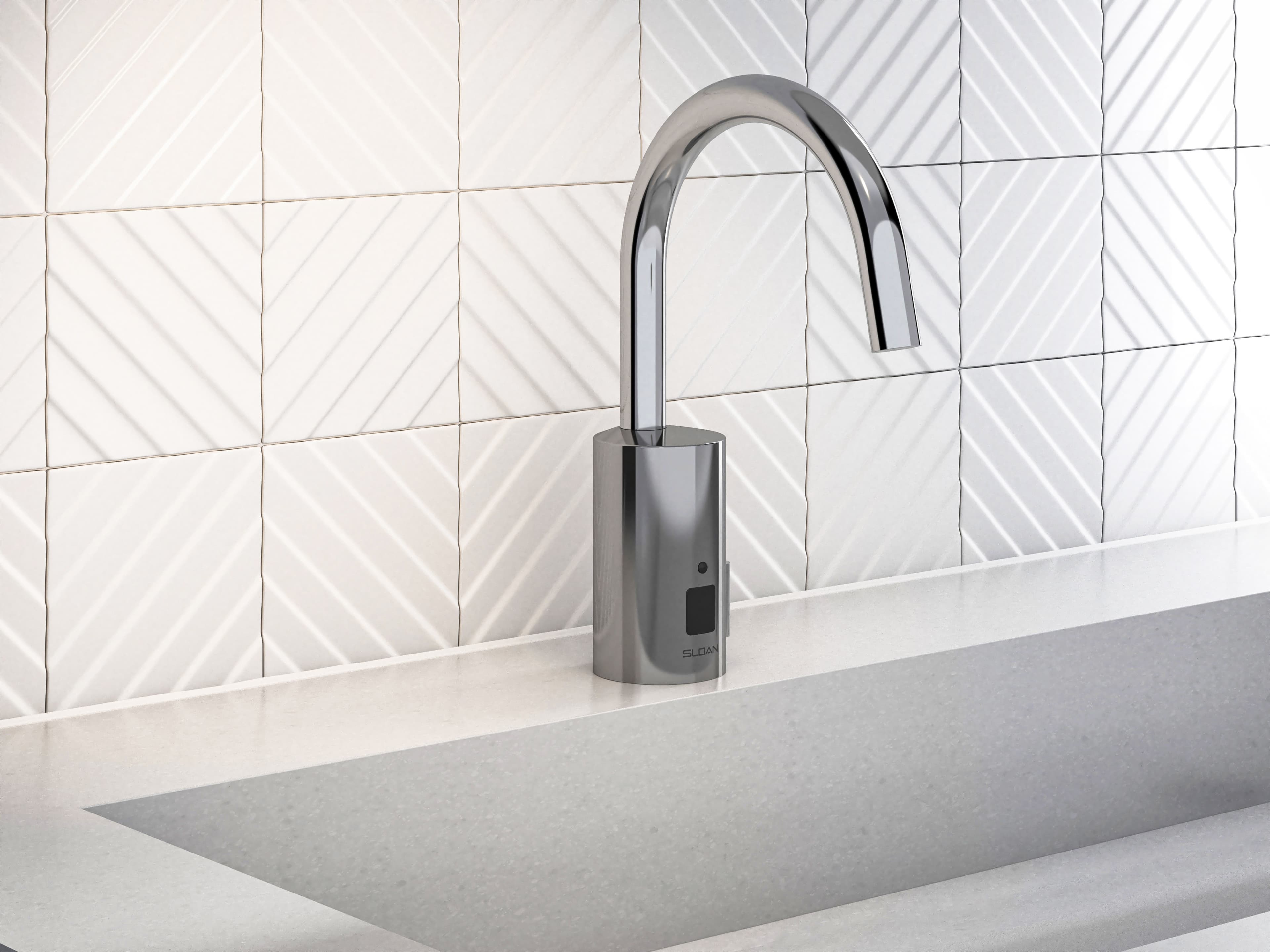 EAF-700 Faucet fixture on a Sloan Designer Series™ Gradient Sink.