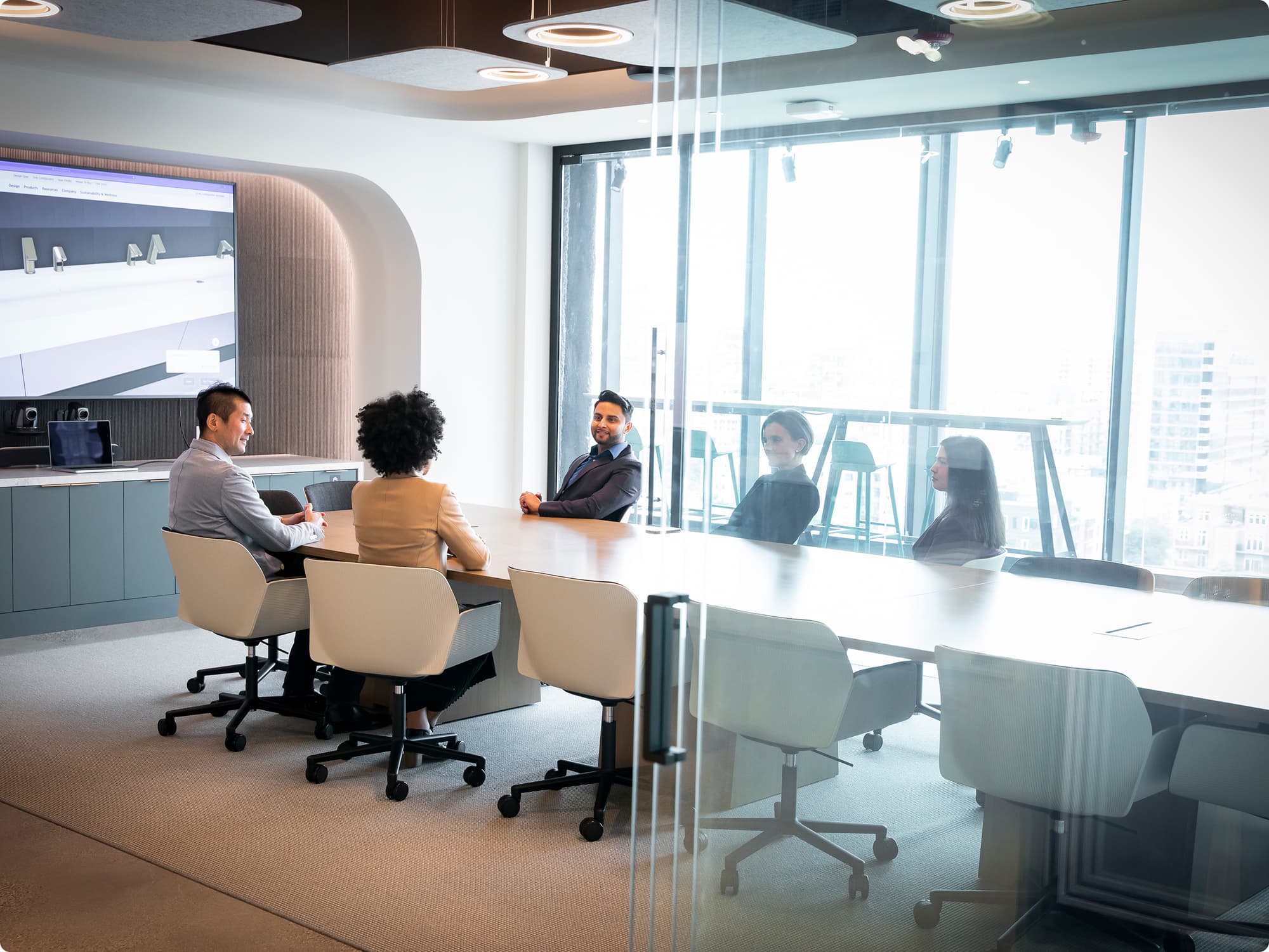 Chicago Showroom conference room