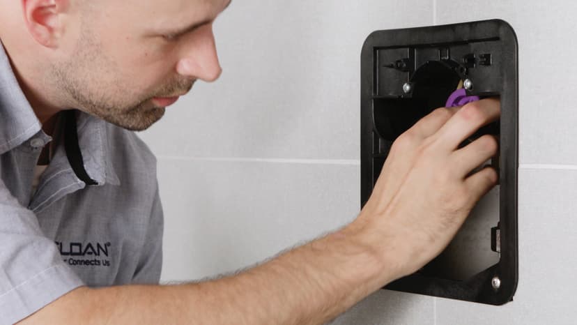 CX Flushometer - Manual Piston Service