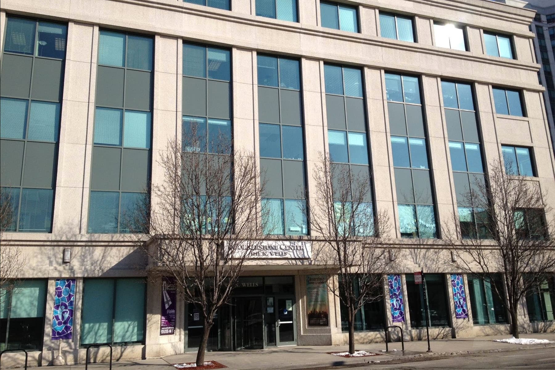 Street view of Cornerstone Center of LaSalle Street Church