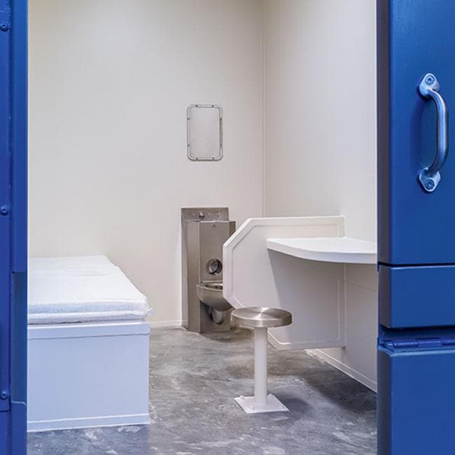 royal flushometer in correctional facility