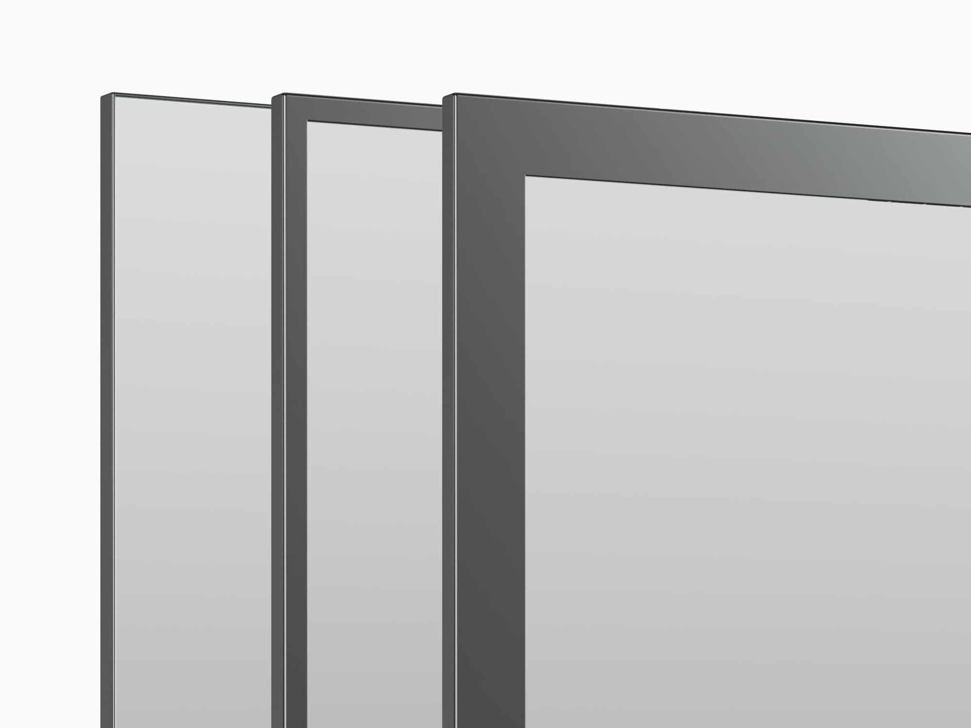 Three frame width options