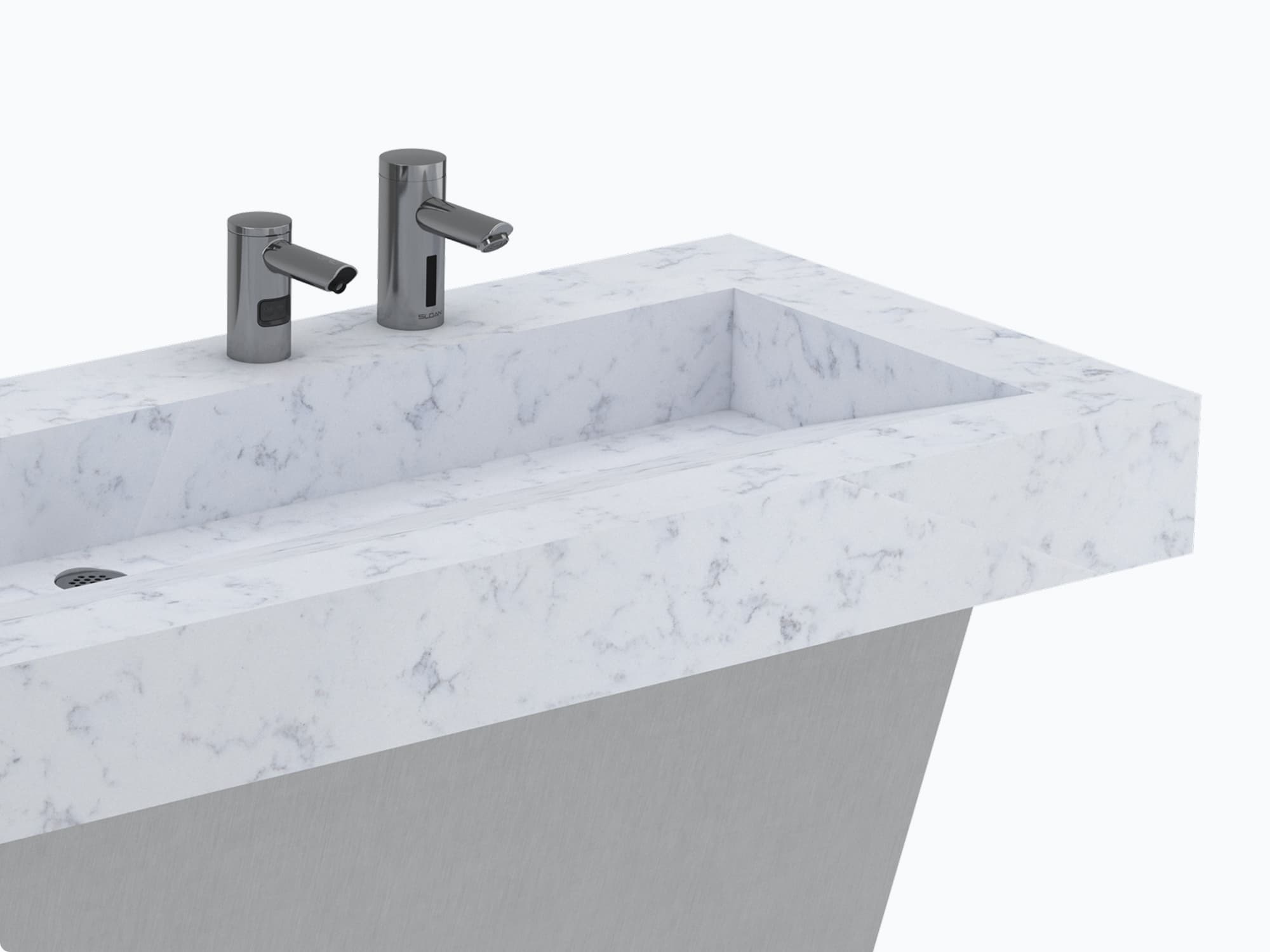 Designer Series™ Gradient Sink with fixtures