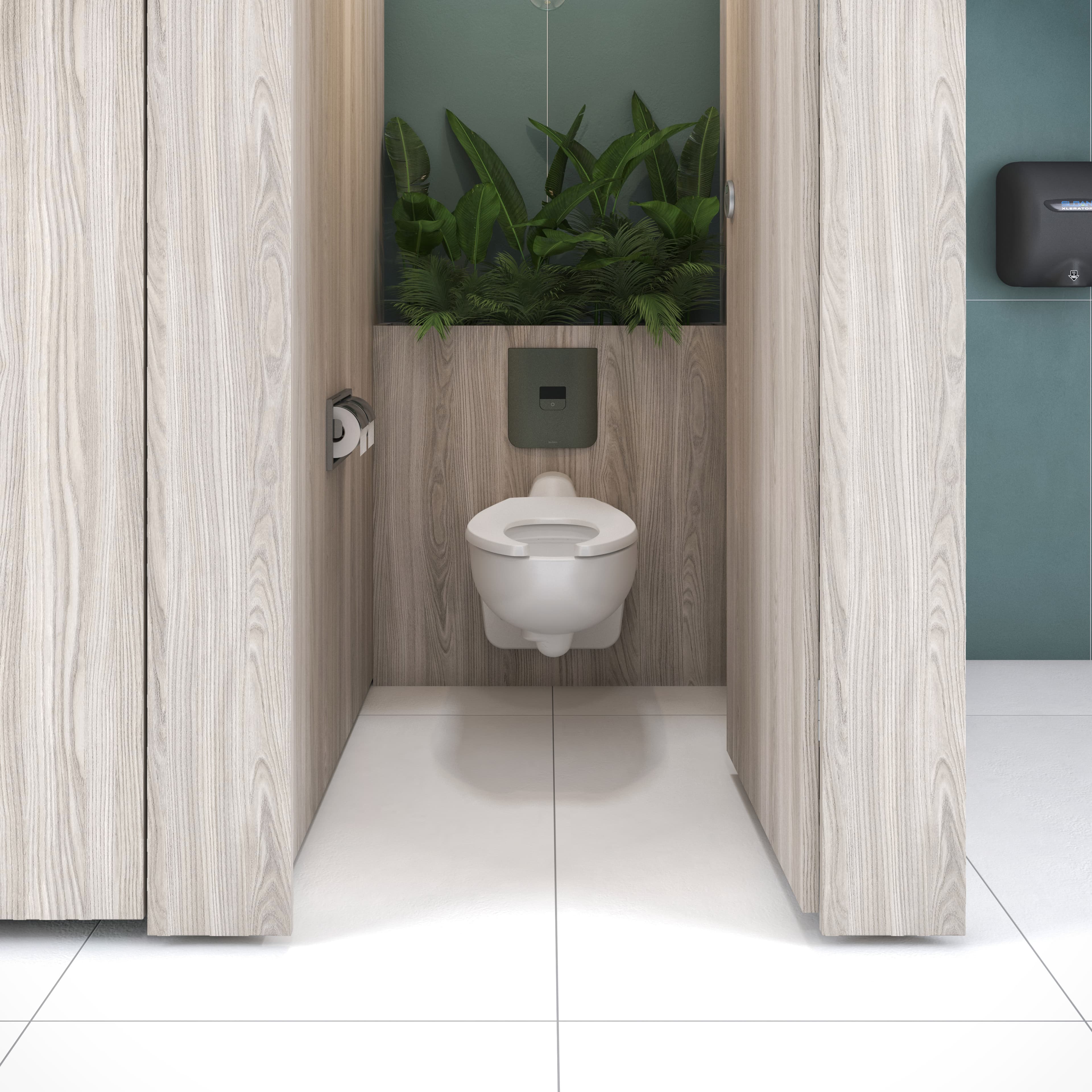 Luxury Hotel Water Closet Stall