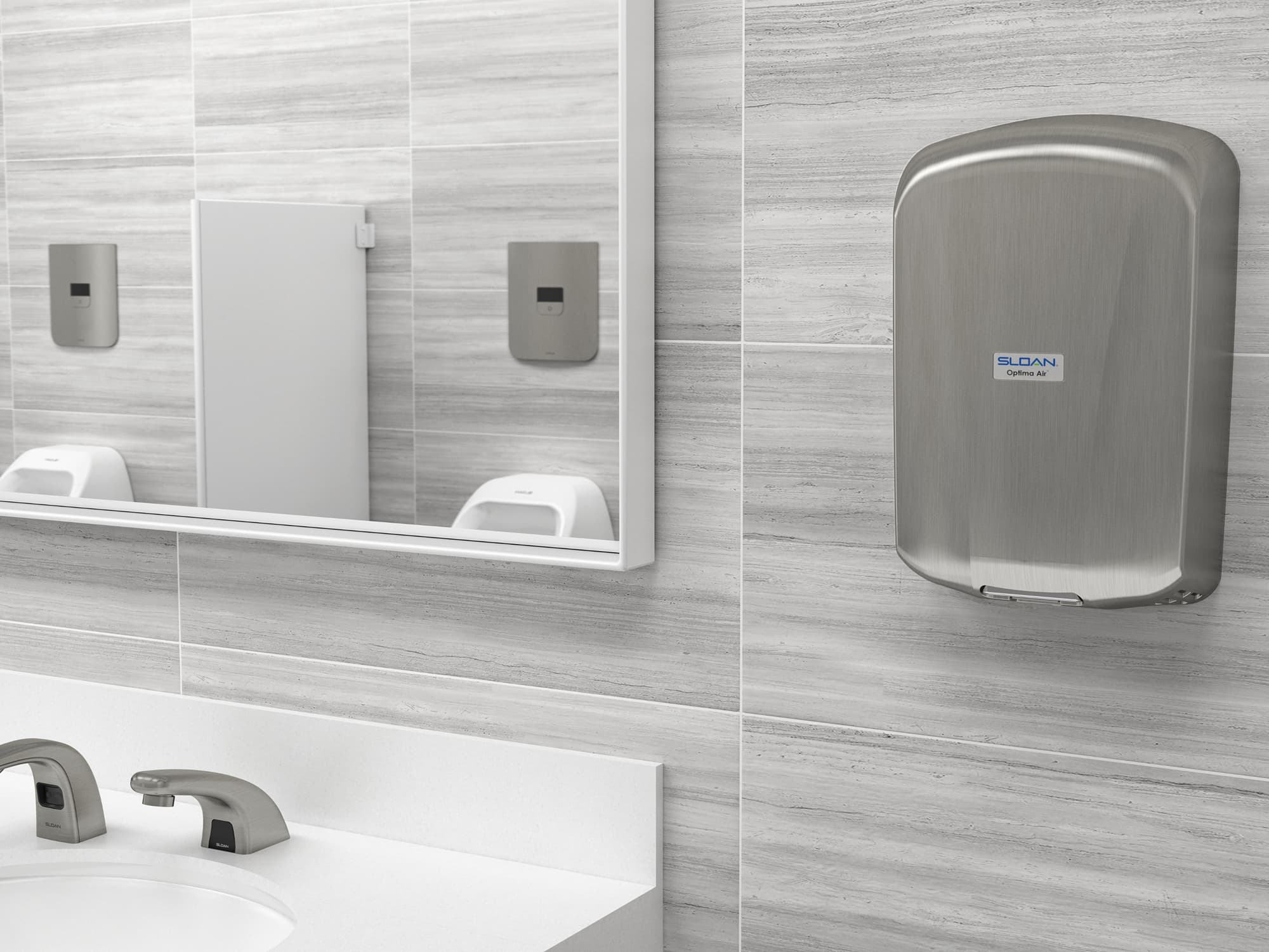 Products featuring a coordinated finish