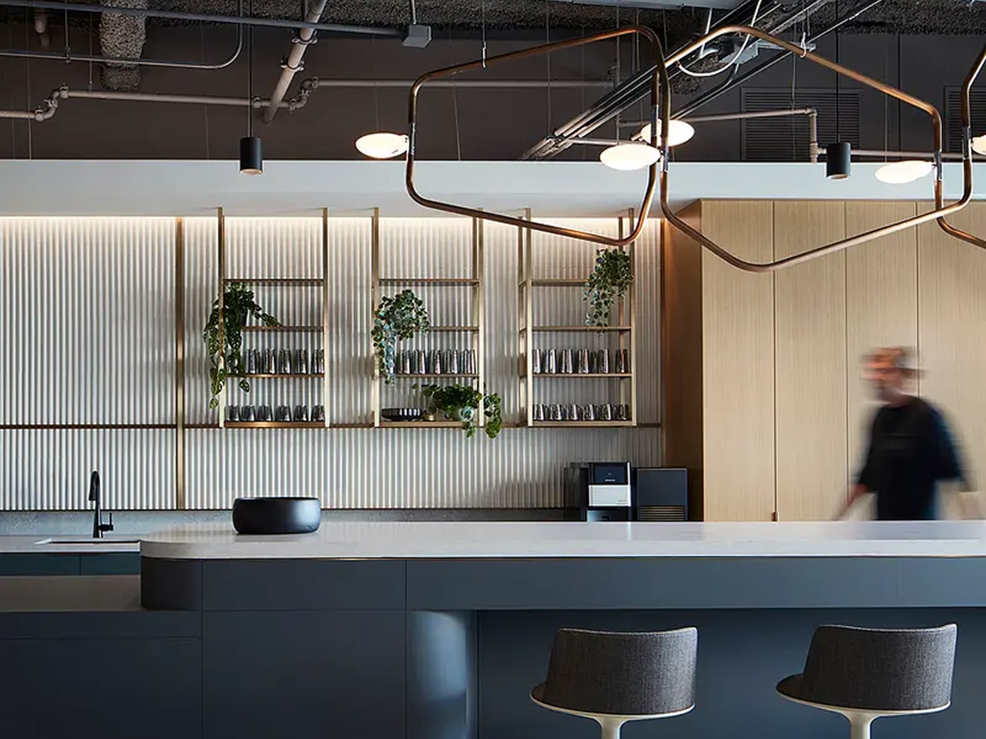 Sloan Fulton market entry with person walking by