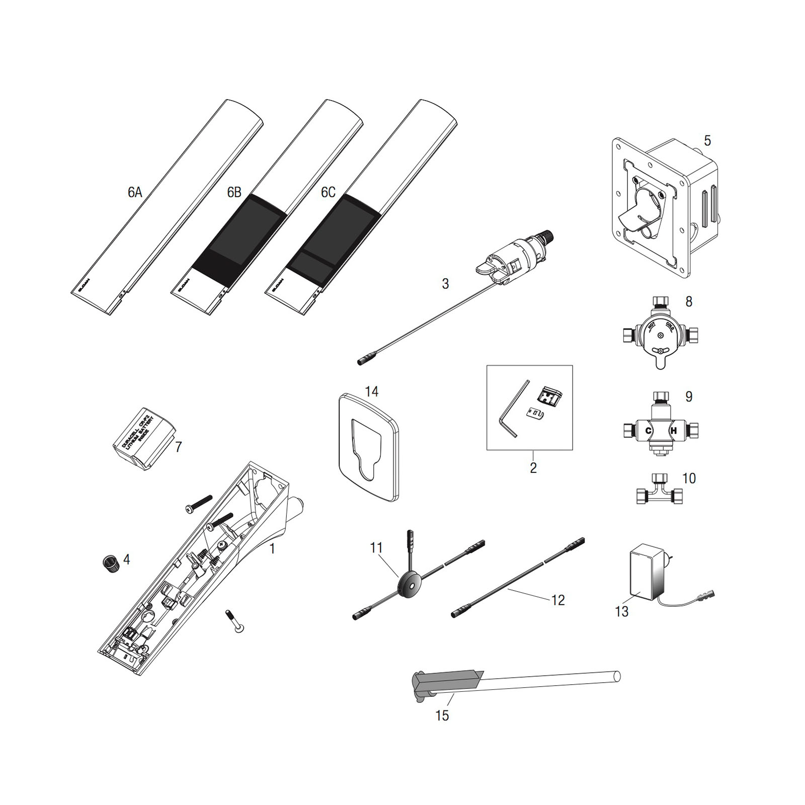 Line Drawing for EFX-8XX IR