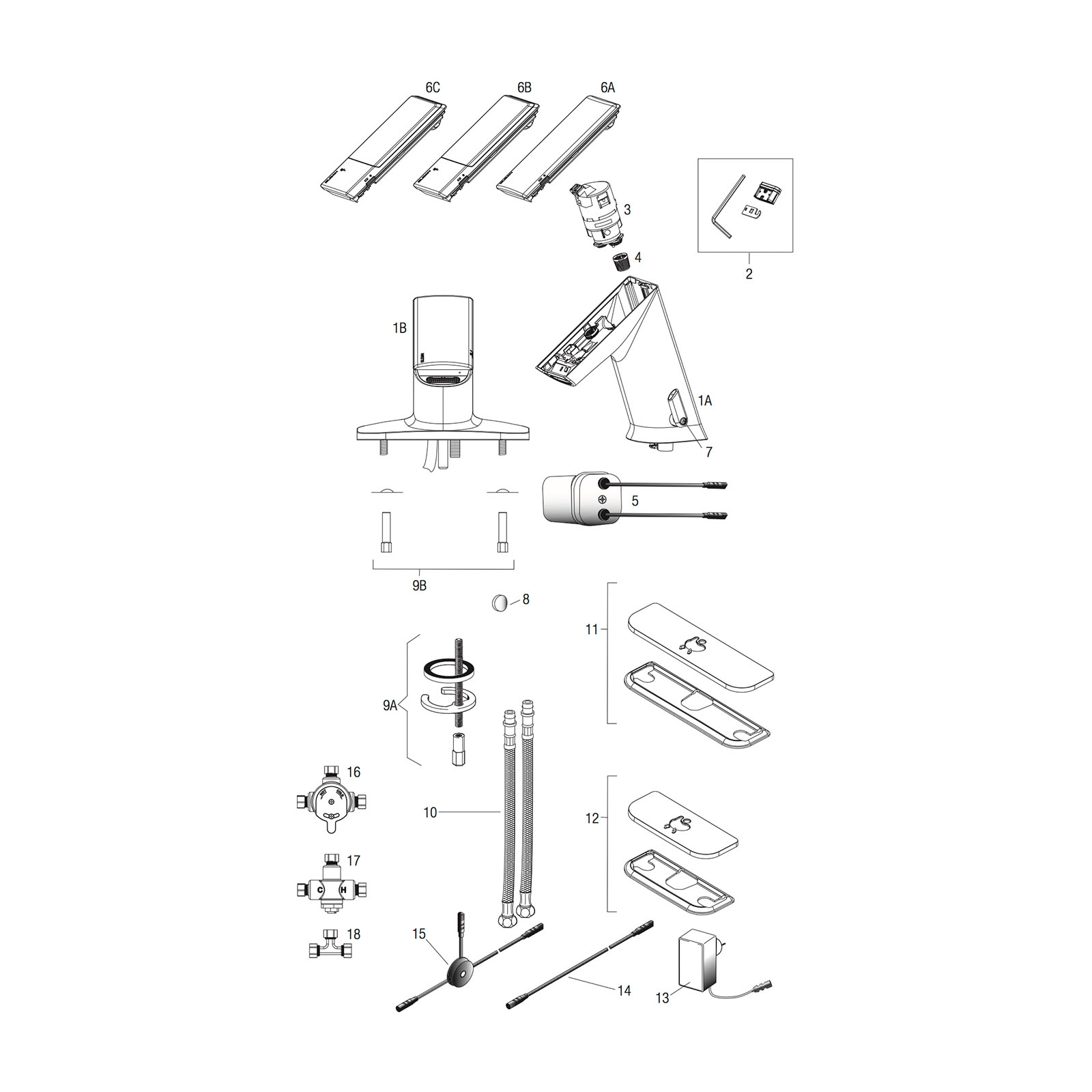 Line Drawing for EFX-3XX/6XX IR