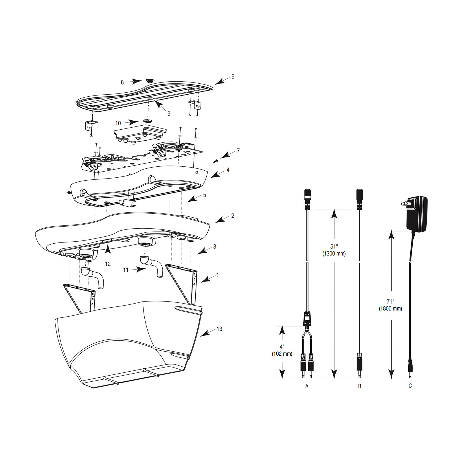 Line Drawing for EW-62000