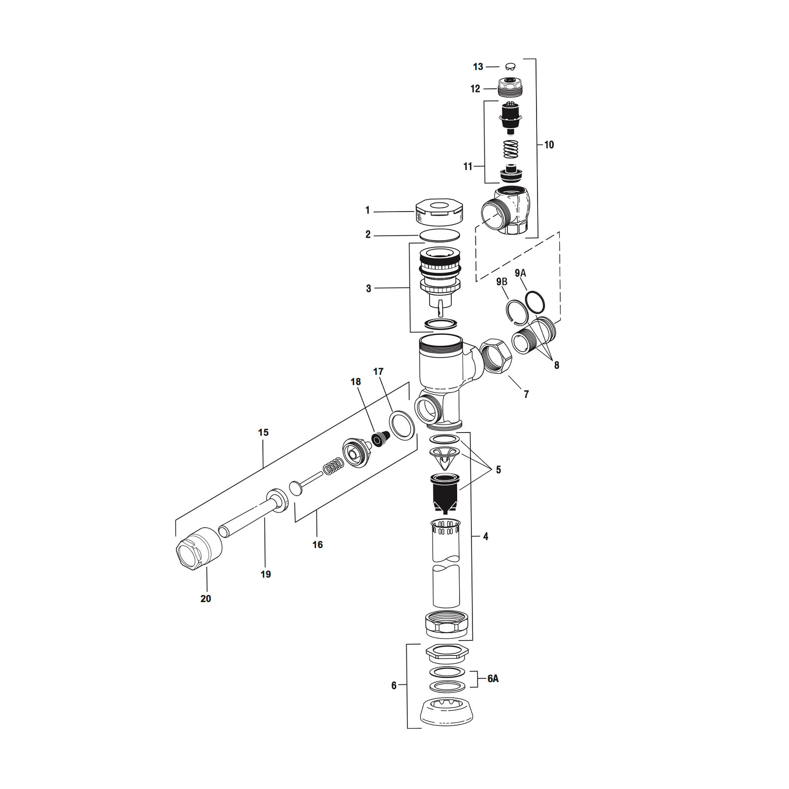 Sloan Flush Valve Troubleshooting Chart