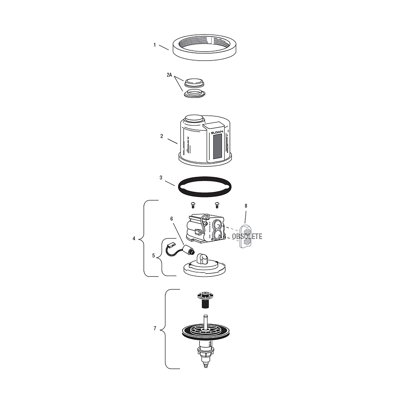 Line Drawing for Optima Plus® - Obsolete