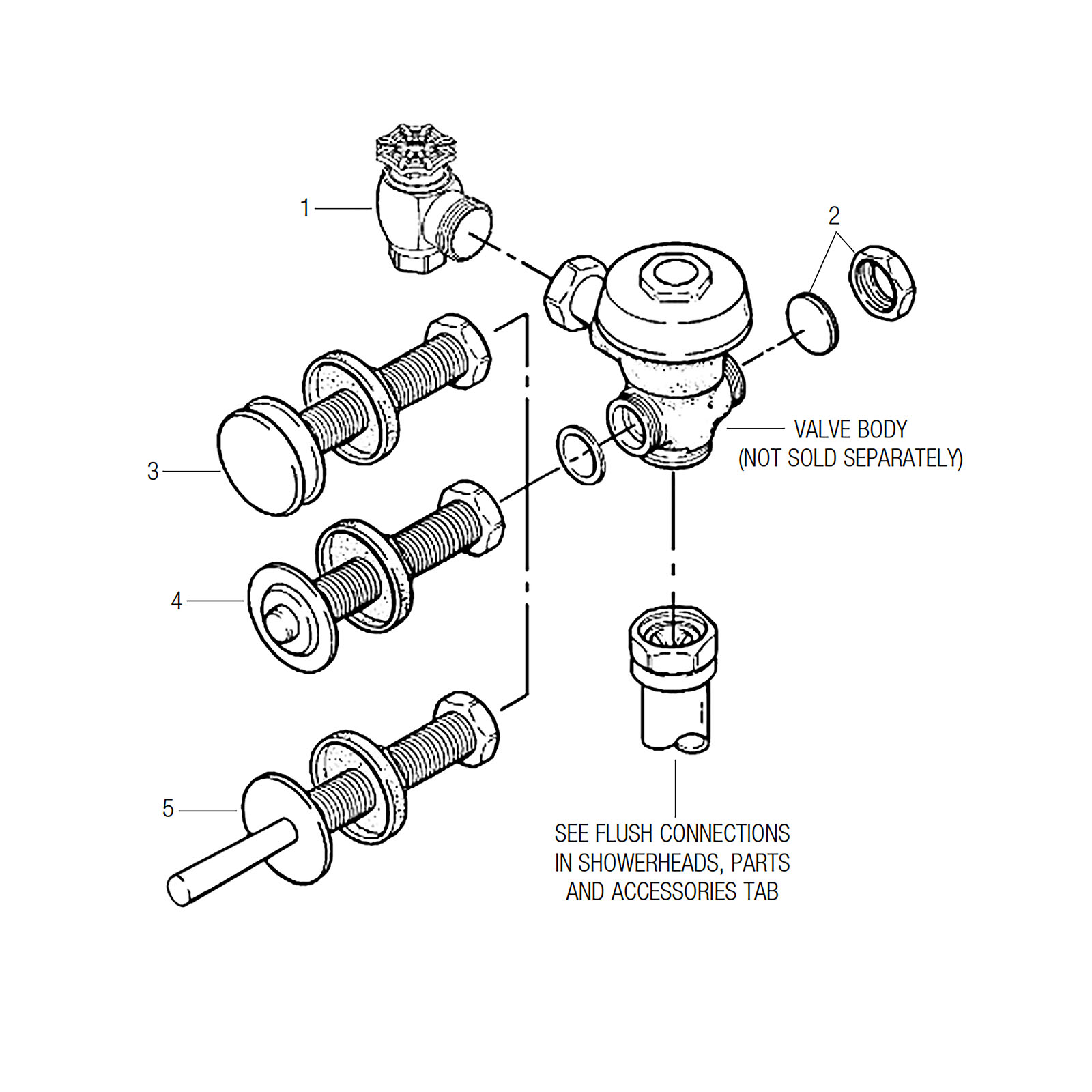 Line Drawing for Royal® Concealed