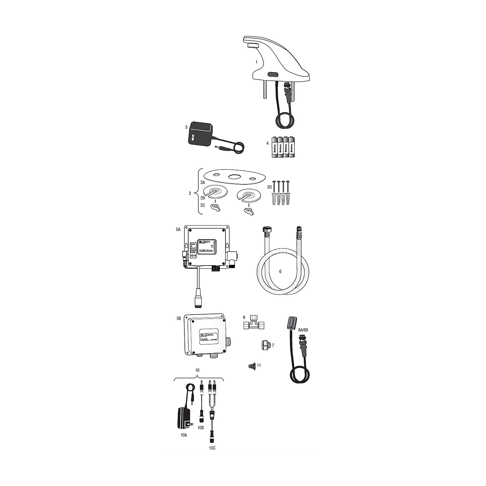 Line Drawing for SF-2300/2350