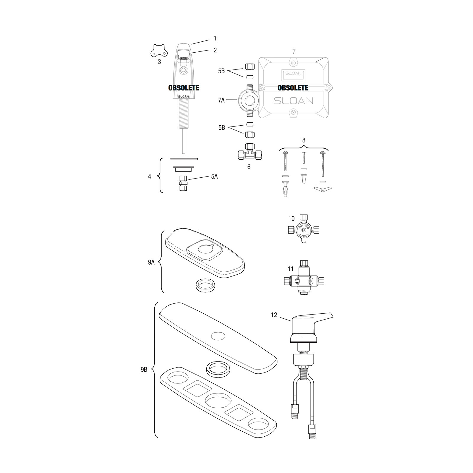 Line Drawing for ERF-885 (Obsolete)