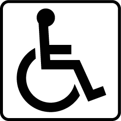 符合《美国残疾人法案》