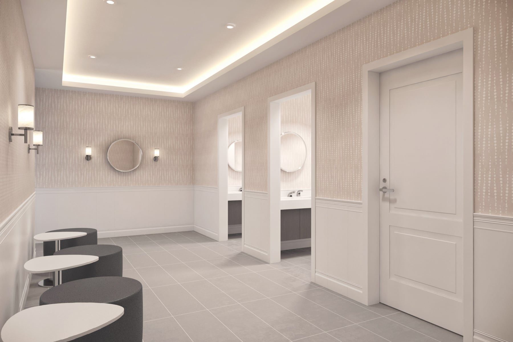 Commercial Bathroom Tile Design – Rispa