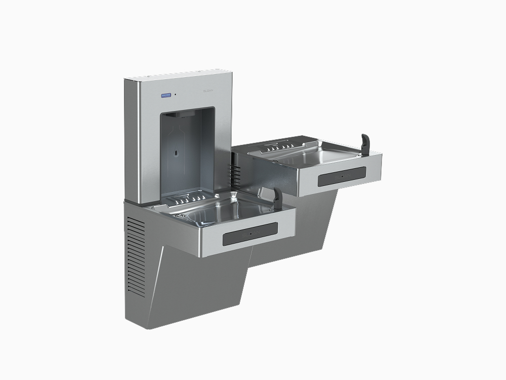 DRS120 DropSpot™ On-wall Bottle Filler with Bi-level Cooler