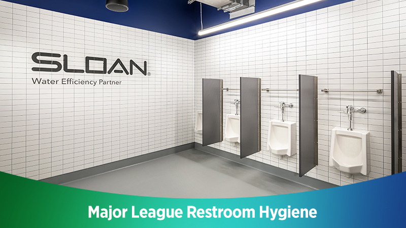 Globe Life Field - Sloan Urinals