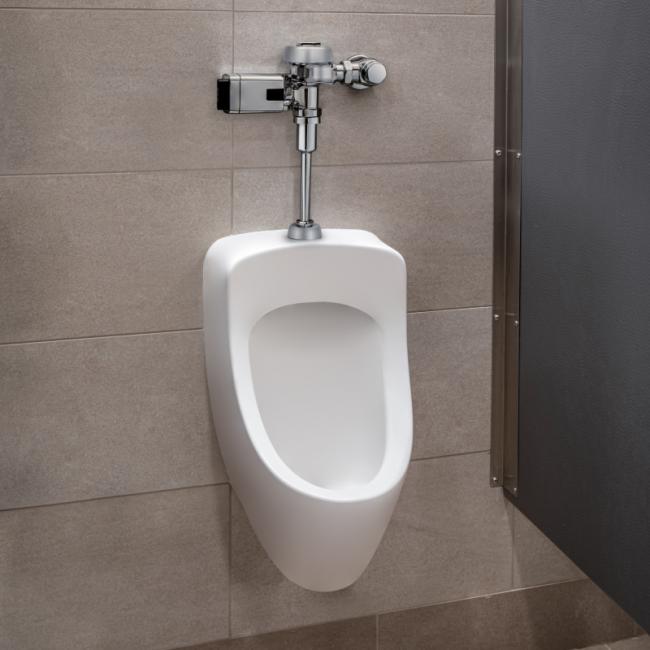 Sloan Flushometer and Urinal