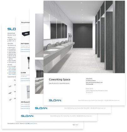 Sloan DesignSpec Overview