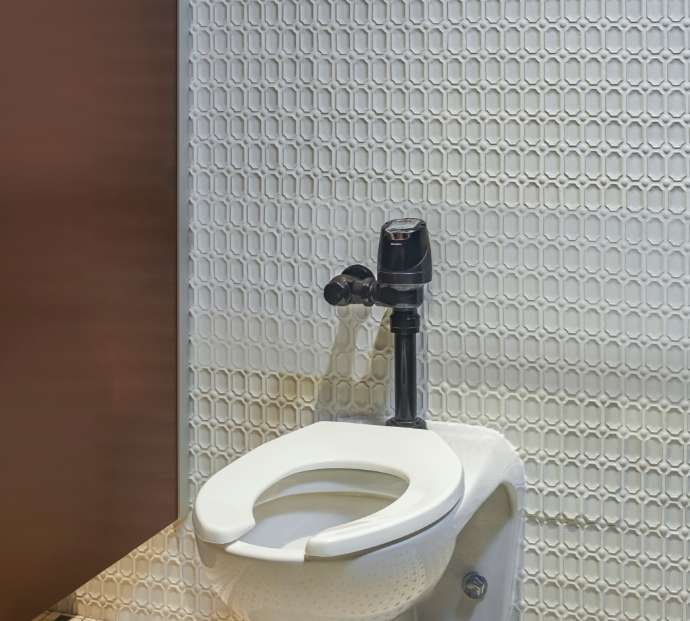 SU-7009 Urinal and SOLIS 8186 Flushometer