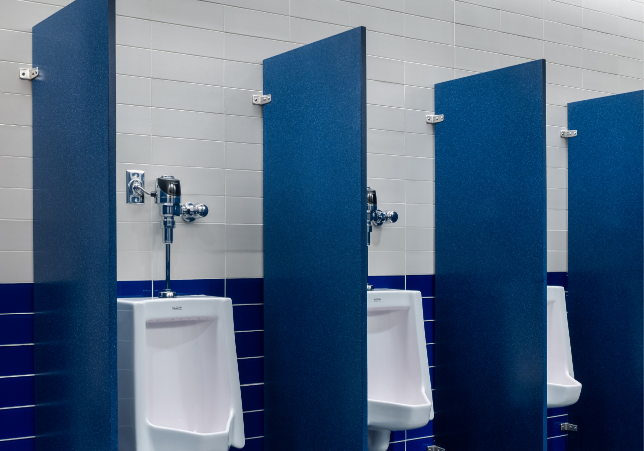 SU-1009 Urinal with ECOS 186 HW Flushometer