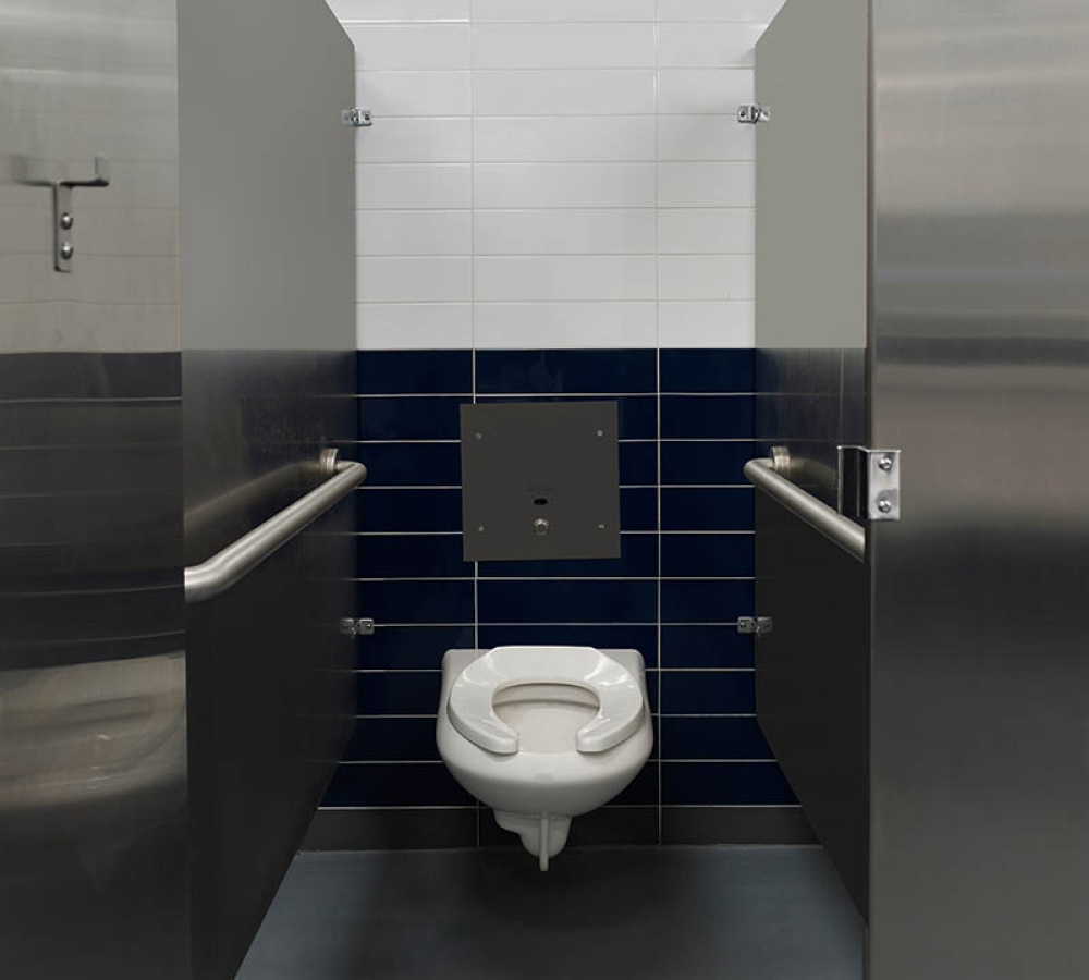 ST-2069A Water Closet in a restroom stall